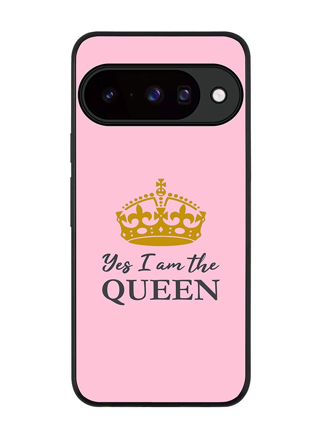 For Google Pixel 10 Case,Slim fit Camera Protection, Shockproof Thin Phone cover  - Yes I'm the Queen